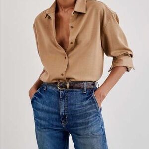 Nili Lotan Julien wool oversized shirt